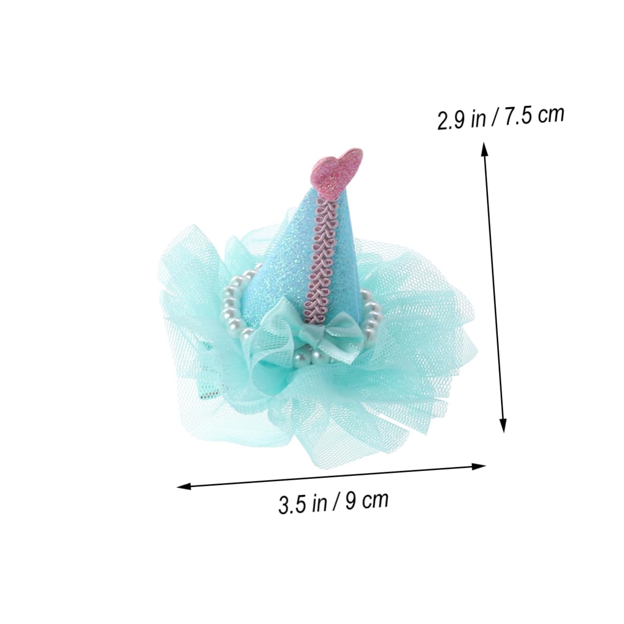 KESYOO 3Pcs Adorable Pet Hair Clips for Dogs and Cats Birthday Party Accessories Purple Cute Headwear for Pet Costumes and Celebrations