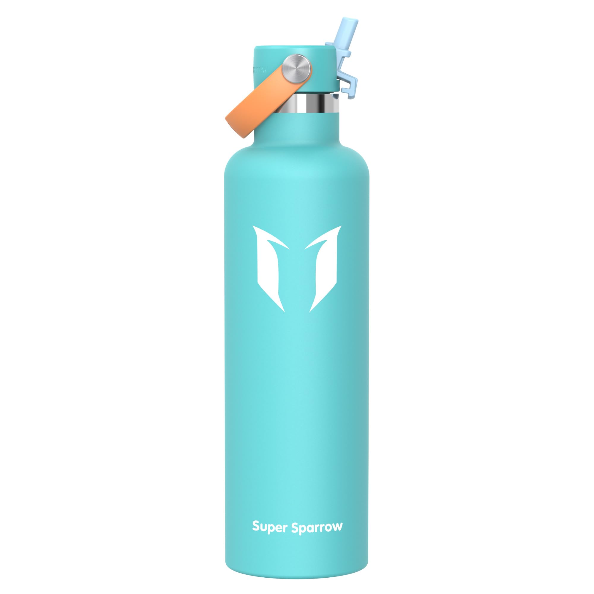 Sparrow Insulated Water Bottle 1.2L - FlipFlow Metal Water Bottles with Straw Lid - BPA Free - Leakproof Stainless Steel Flask for Sport, Camping, Hiking, Outdoor, Travel — image 1