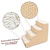 Majestic Pet 4 Step Portable Dog Stairs for Small Dogs to get on Bed Supports 25 lbs or Less – Dog Steps for High Bed with Machine Washable Cover – Pet Stairs for Cats Towers Yellow #2