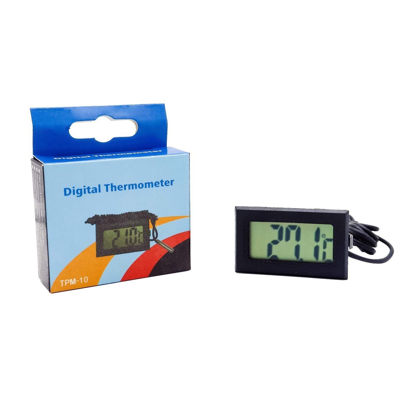 Maalavya Mini LCD Digital Thermometer For Aquarium Fish Tank 50C To 110C Water Detector Thermometer (B0CS3HXM2R) Amazon Price History, Amazon Price Tracker