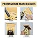 FX707Z DLC Replacement Blades compatible with BaByliss Barberology Trimmer Blade,DLC 2.0 Trimmer Replacement Trimmer Blades compatible with BaByliss FX787 & FX726 Trimmer