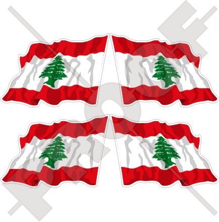 Liban Libanais Shield, Middle East Libnan, Lubnan 50 Mm (5,1