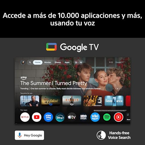 Miniatura 4 de Sony BRAVIA 2 II 65 Pulgadas TV 4K Smart TV (Google TV), Procesador X1, Escalado 4K, Dolby Atmos y DTS:X, Compatible con PS5, 65S20M2, Modelo 2026