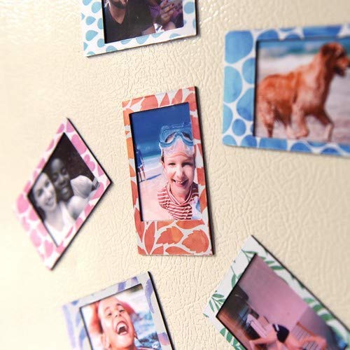 Polaroid 6 Designer Magnetic Picture Frames For 2X3 Photo Paper, Colorful #TOP1
