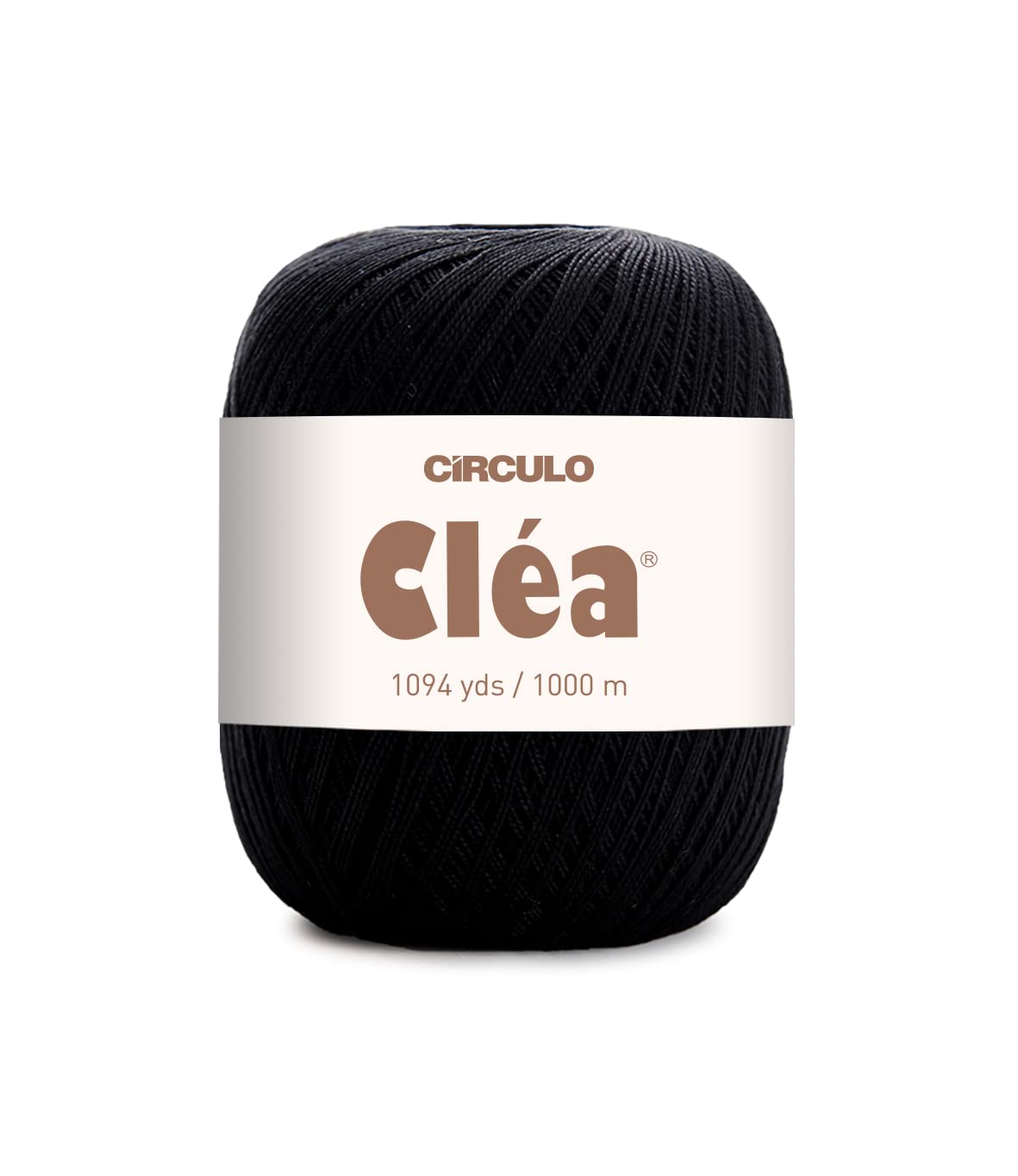 Fio Círculo Cléa 100% Algodão - 1000m - 160g - Preto 8990