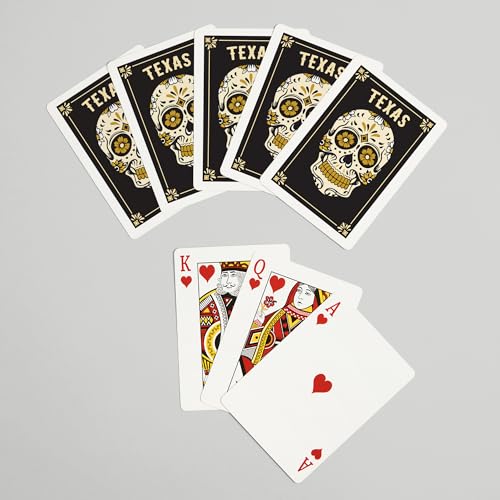 Cartas de poker Lantern Press Day of The Dead 52 naipes miniatura 7