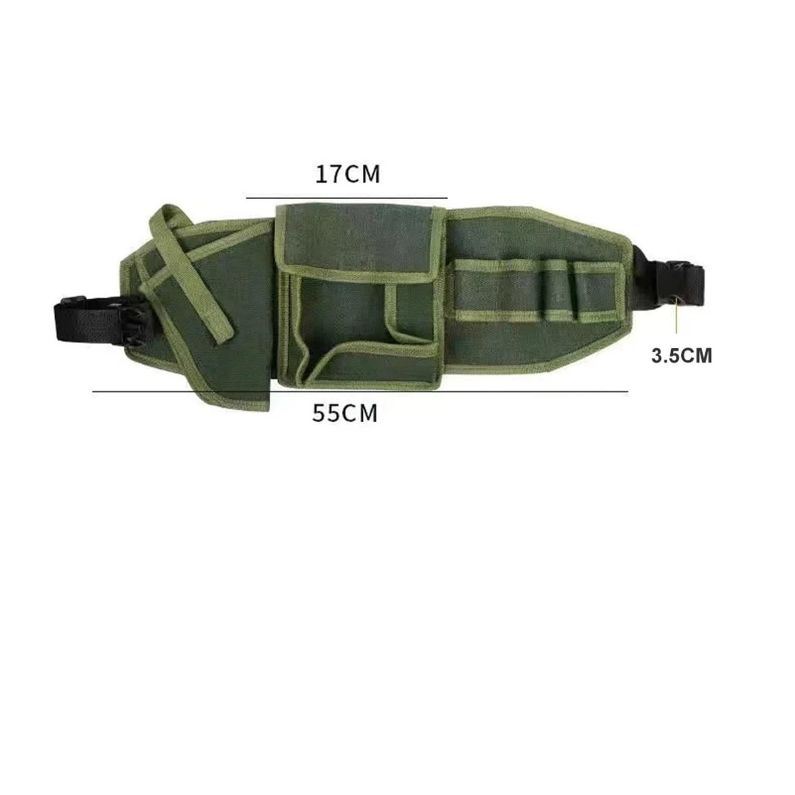 Pochettes pour Ceinture à Outils, Trousse à Outils multifonctionnelle en Tissu Oxford, Sac de perceuse électrique Suspendu à la Taille, électricien Travail du Bois