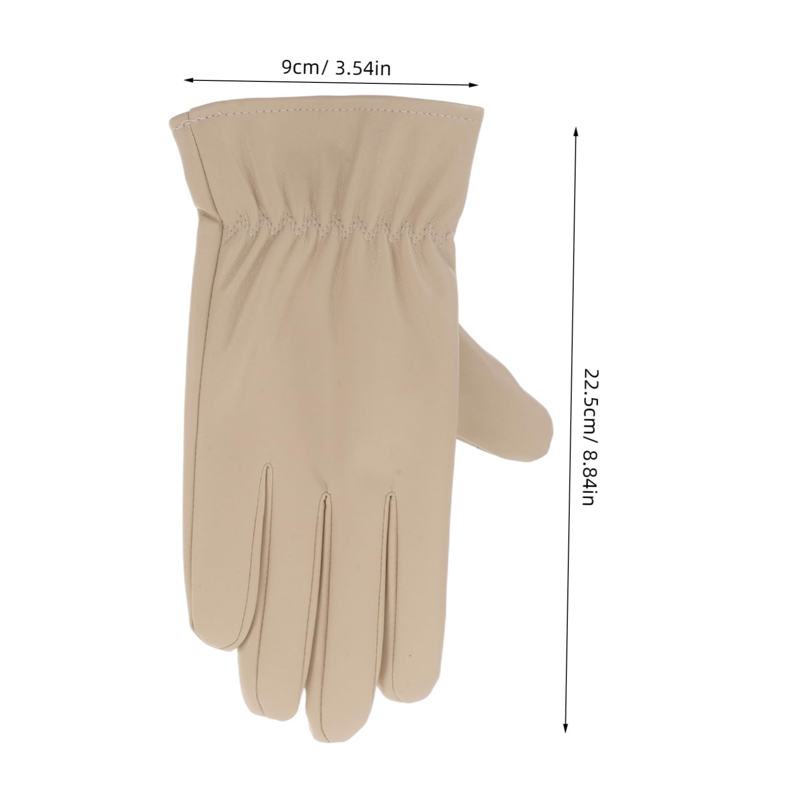 BESPORTBLE Motorcycle Gloves Winter Warm Fleece Lined Touchscreen Texting Windproof Waterproof for Cold Weather Suitable for Cycling Driving Equestrian Lady's Bike Glove Thermal for Spring