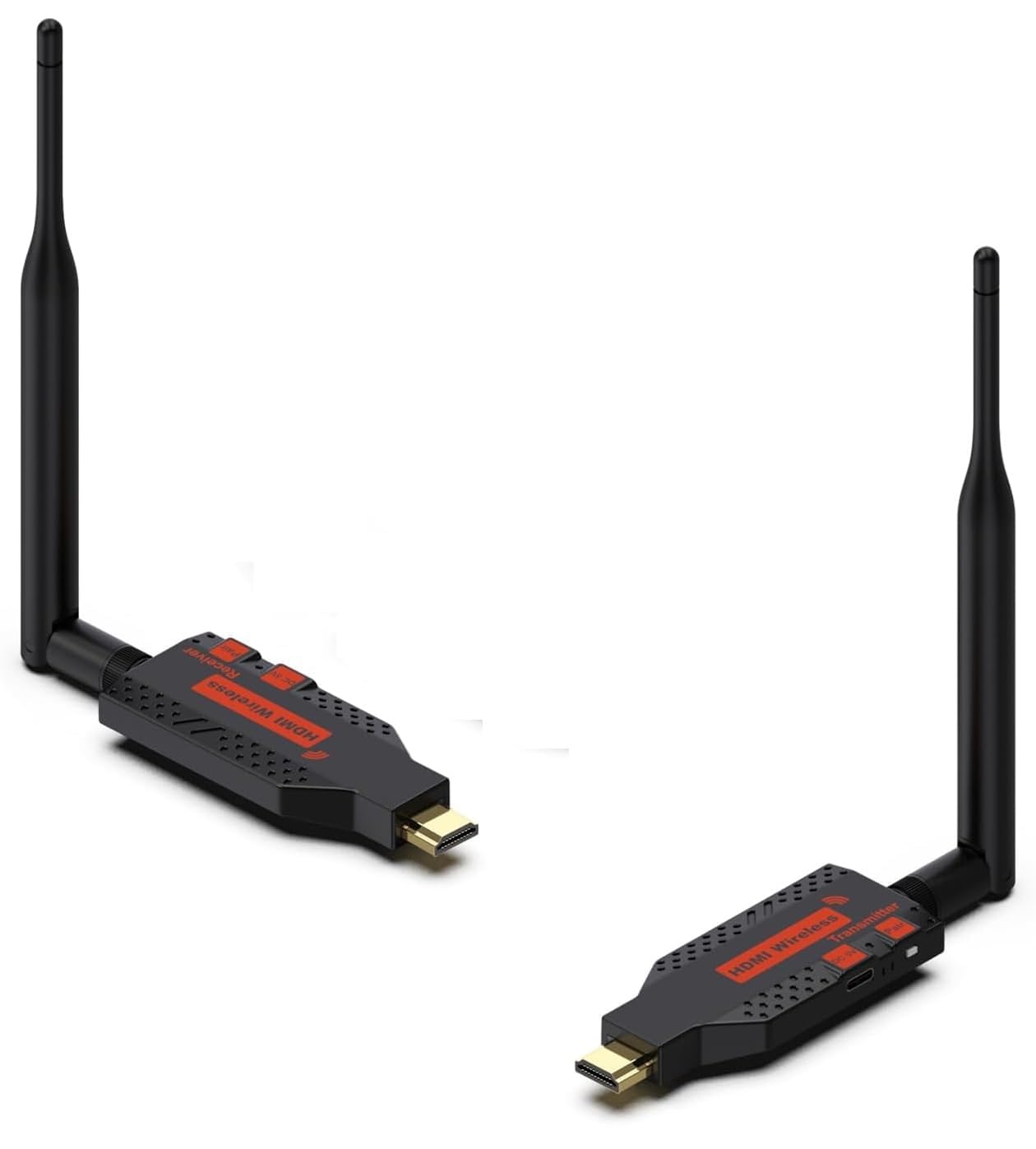 HDMI Wireless 100 Meter Range Transmitter and Receiver, 1080P Wireless HDMI Extender Adapter for Streaming Video/Audio from Laptop/PC to TV/Projector/Monitor (100M Extender)-image-37