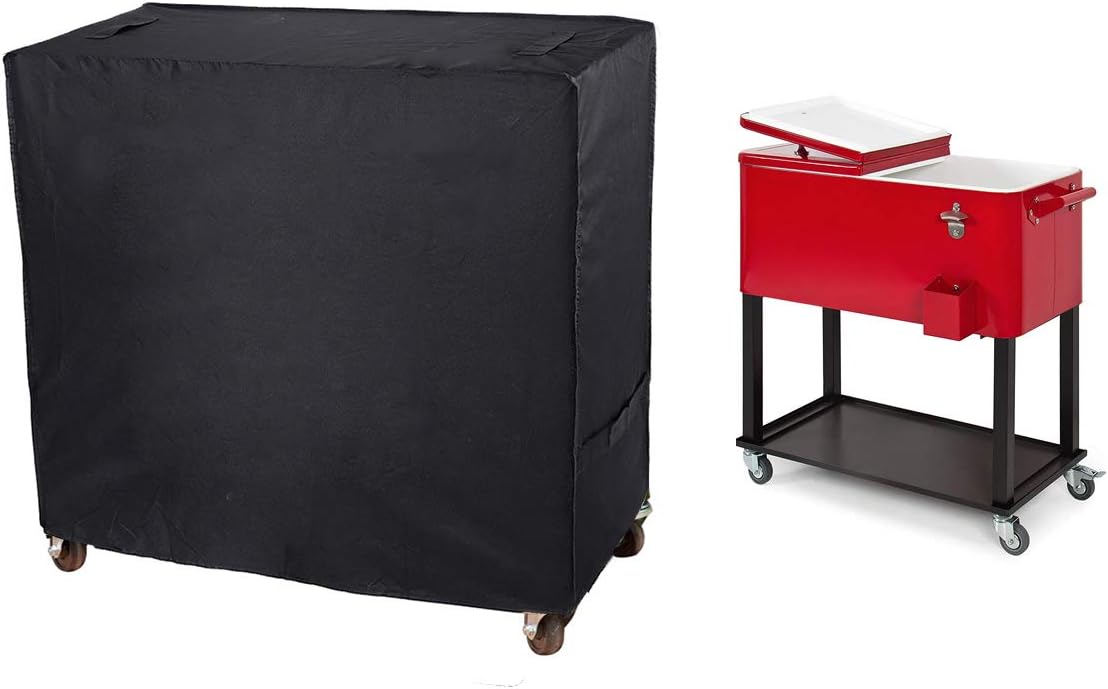 Patio Cooler Cart Cover, Outdoor Cooler, Bar Cart, Burner Covers