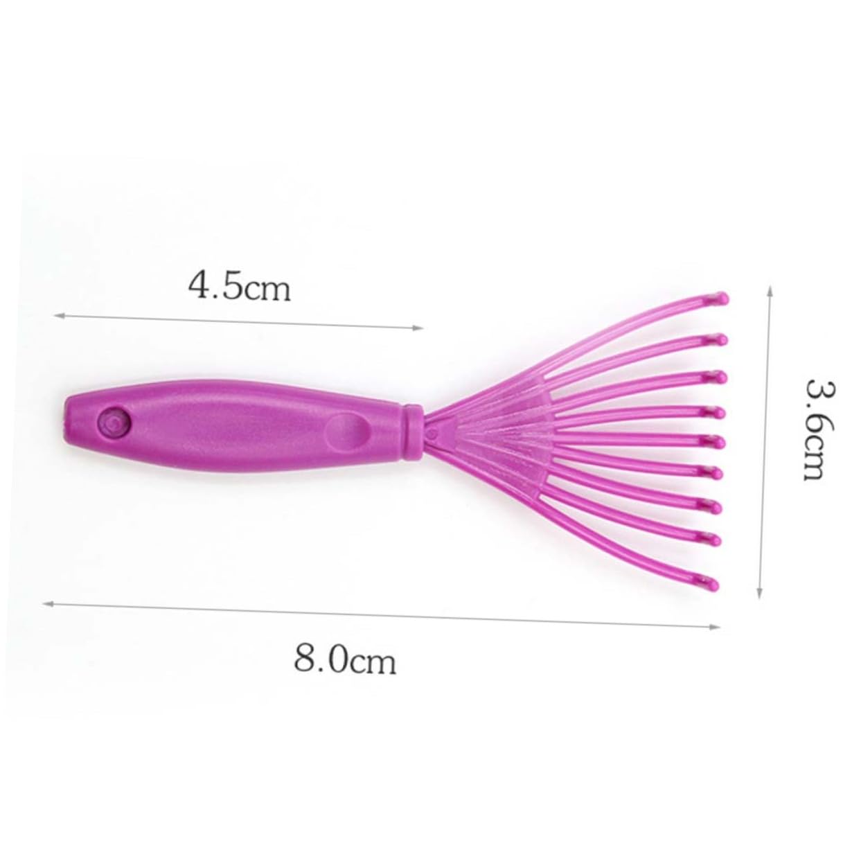 CIYODO 5pcs Curly Hair Comb Cleaning Claw Hook Pet Grooming Comb Kit Hair Brush Cleaner Tool for Cat Dog
