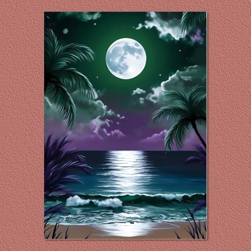 Cuadro de lago para pared de salon y dormitorio 45x60cm sin marco 3