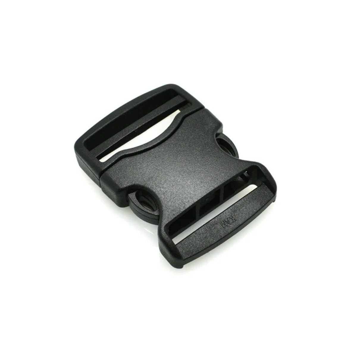 Interruptor de seguridad con cierre de arco, hebilla trenzada de paracaídas, hebilla de ajuste de correa, hebilla de liberación lateral, cierre de bolsa, accesorios, 50 piezas, 50 mm