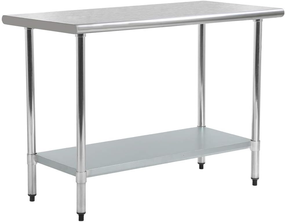 24" x36" Stainless Steel Kitchen Work Table Commercial Kitchen Restaurant Table