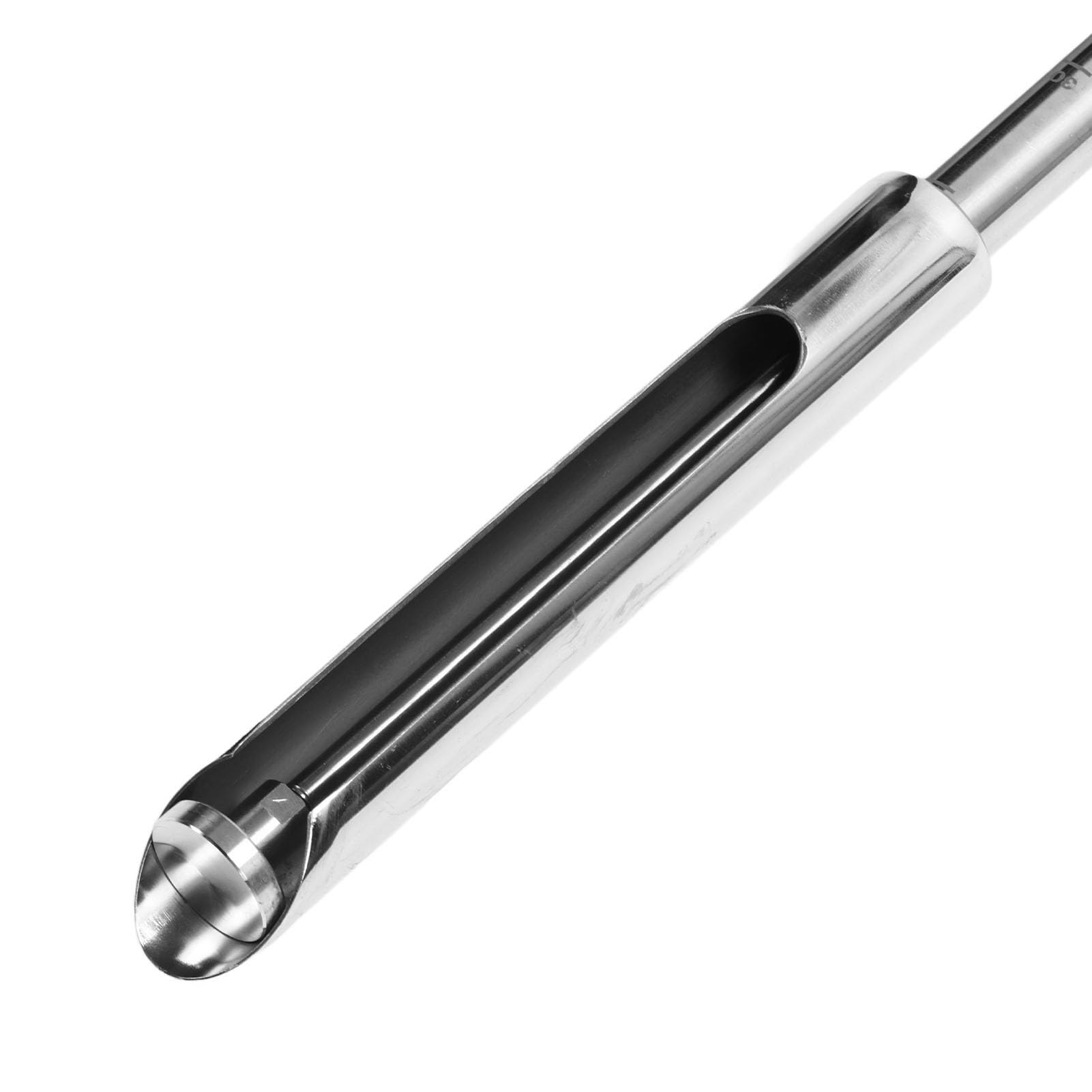 Sonda do Pobierania Próbek Gleby ze Stali Nierdzewnej, 1 M, 38 mm, Wiertło Gruntowe do Ogrodów, Farm i Trawników