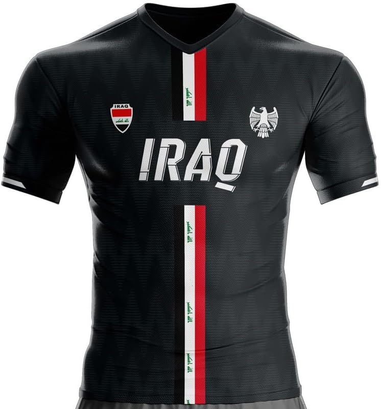 Iraq IQ-51 Football Jersey Gift Flag