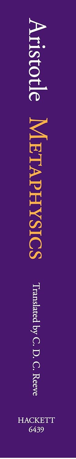 Metaphysics (The New Hackett Aristotle)