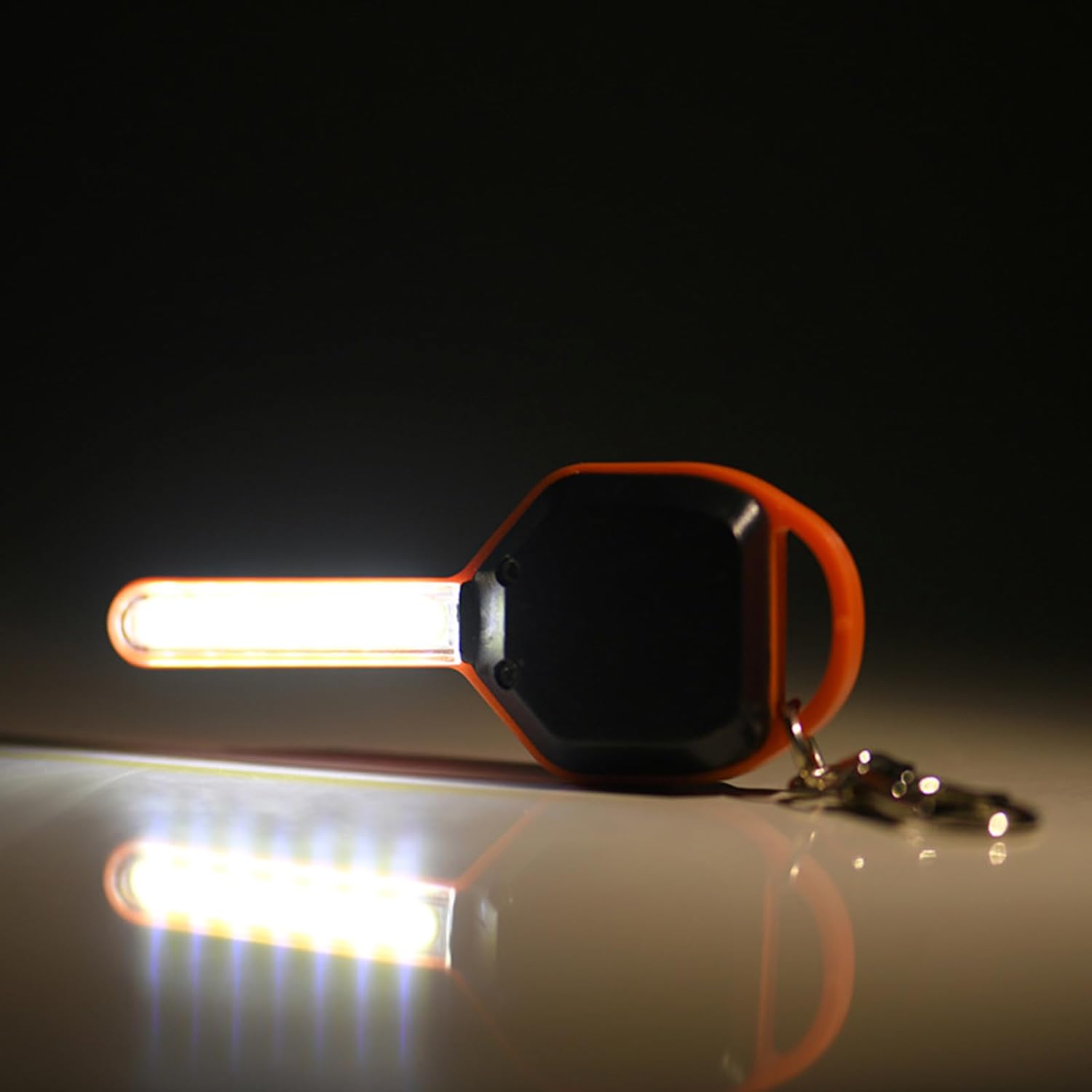 hejhncii Portable Mini Keychain Lamp Keys Shape Mini LED Flashlight Outdoor Camping Light Small LED Keyring