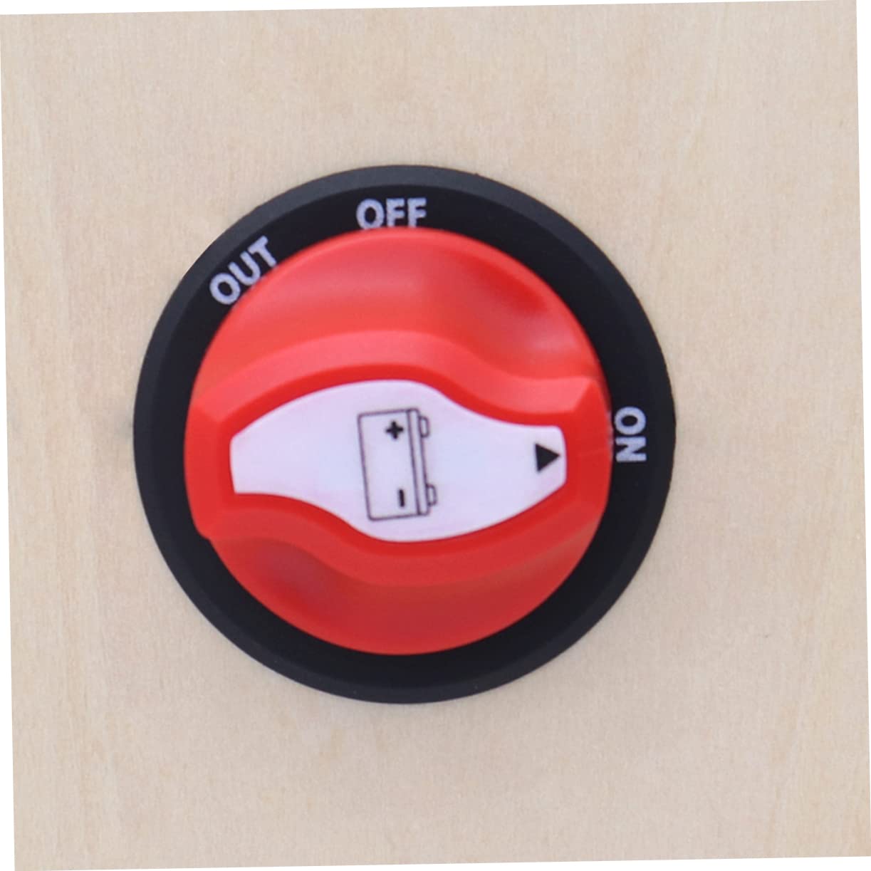 Sosoport 3pcs Battery Cut Off Switch Toggle Switch Volt Battery Disconnect Car Isolator Boat Panel