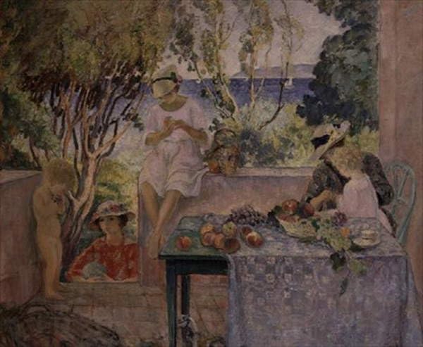 Pintura sobre lienzo para transformar paredes vacías en un rincón de arte clásico