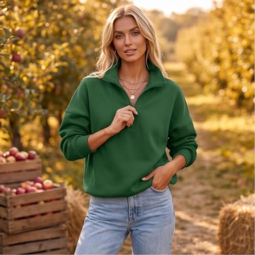 Zip Up Hoodie Women Oversized School Fleece Long Sleeve Sweatshirt - image 6