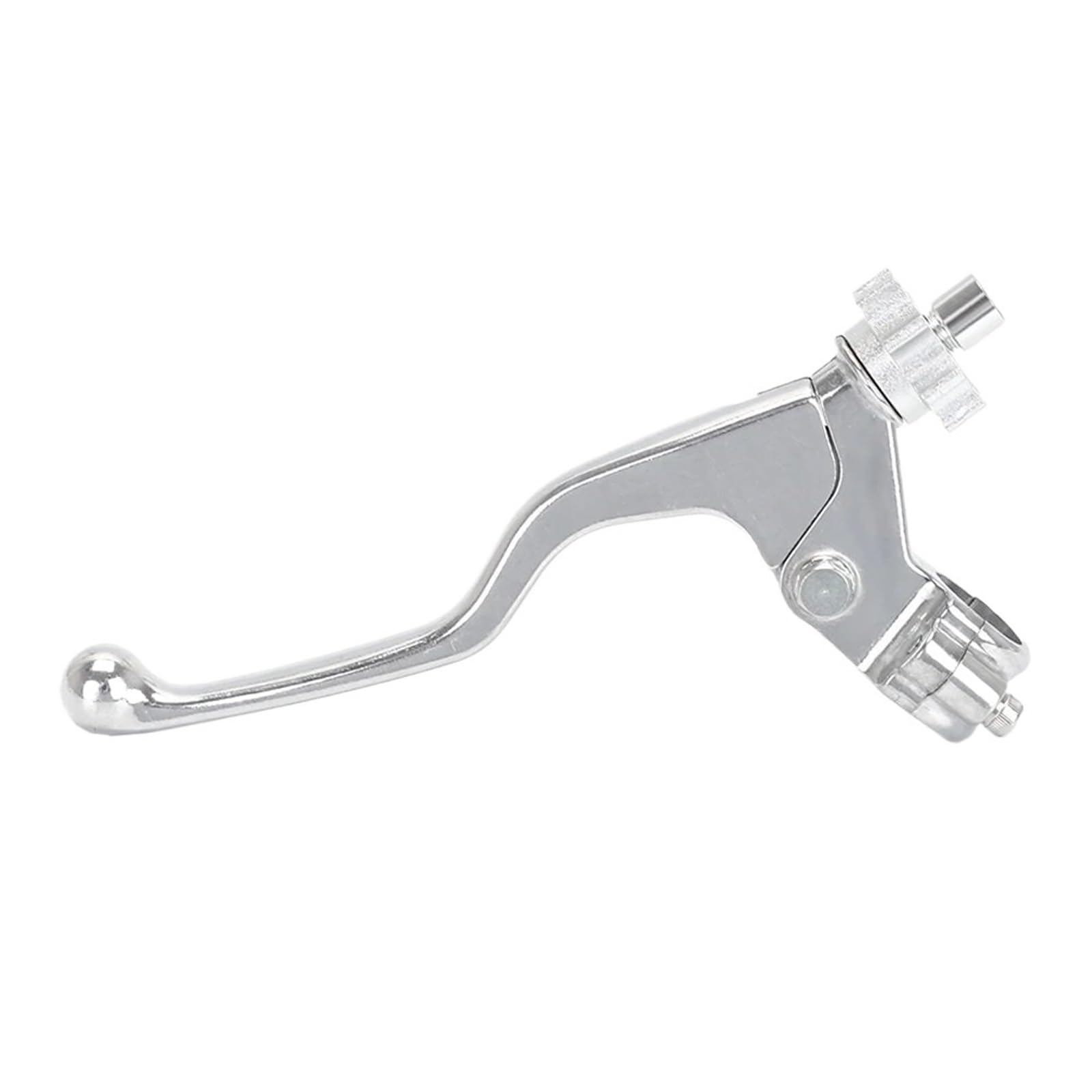 OUVECR Motorbike Brake Levers for Kawasaki KX60 KX65 KX80 KX85 KX100 KX112 KX125 KX250 F/R KX300 KX450 KX500 Clutch Lever Handle(Silver)