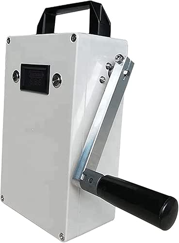 Portable Hand Crank Generator,12V 5.2V Handheld Generator,150 W Small Hand