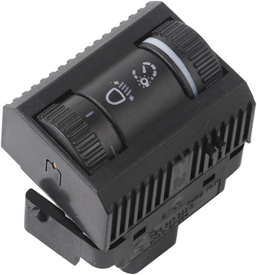 6Q0941333C 01C Headlight Adjustment & Dashboard Brightness Switch Button for vw for Polo 2002-2010