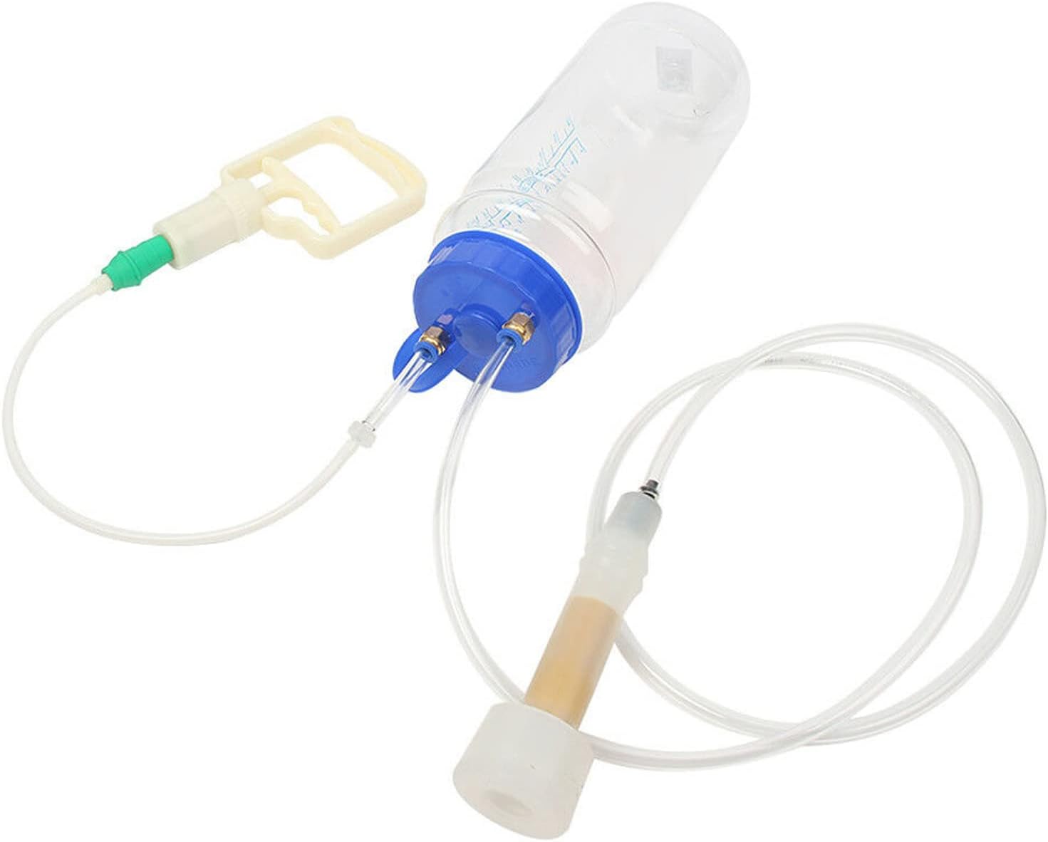 Milking Machine, 2L Durable Head Manual Milking Single Head Machine Portable Household Milker Impulse Type for Sheep Cows,Sheep Milking Machine