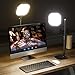 Zoom Lighting for Computer, Adjustable Desk Lighting for Video Calls, 30 Light Modes Video Conference Light, Desk Ring Light with Stand for Webcam, Meetings, Live Stream, Home Office. CRI 97.8