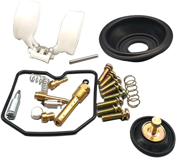 1Set Carburetor Repair Kit Diaphragm Float Compatible for Kawasaki KL650 KLR650 1987-2005