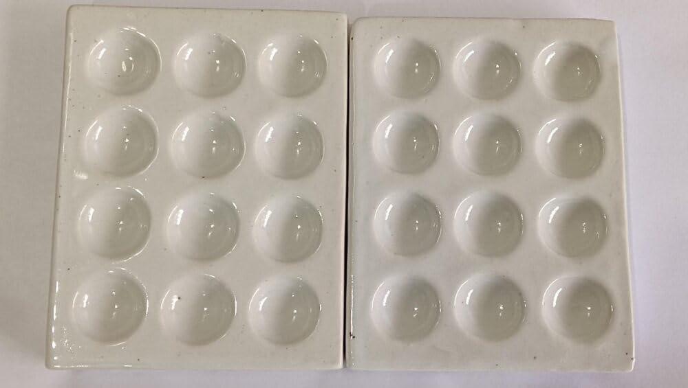 Cavity Plate Porcelain 12 Hole (Pk. of 2 Pcs) Brand OM Labs-image-9