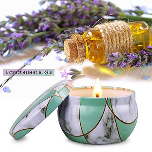 Candles Gifts For Women, 6 Pack Scented Candles Gift Set, 120H Burning Time, Aromatherapy Candles For Stress Relief, Relaxation, Bath, Yoga, Candles For Home Scented, Valentines' Mother's Day Gifts #TOP2