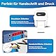 Yezirzax 50 Stück Ordnerrücken Selbstklebend, 5 Farben 19×5.4cm Ordner Rückenschilder Ordner Etiketten Beschriftung Rückenschilder Selbstklebend für 8 cm Breit Ordner (19x5,4cm Mehrfarbig)