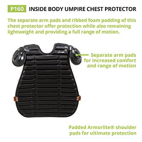 Champion Sports P130LBK Umpire Inside Body Protector - Umpire Chest Protector thumb #1