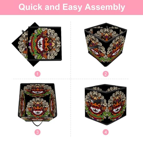 Boîte de rangement pour placards encombrés solution pliante gain de place