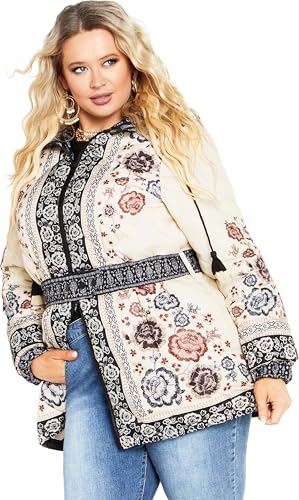 Women's Plus Size Jacket Flora Puffer