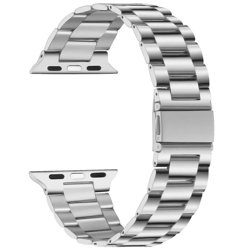 Colorcase Smart Watch Stainless Steel Strap Compatible with Gizmore Vogue Smart Watch - Stainless Steel Strap - Silver (B0CHB4CQXX) Amazon Price History, Amazon Price Tracker