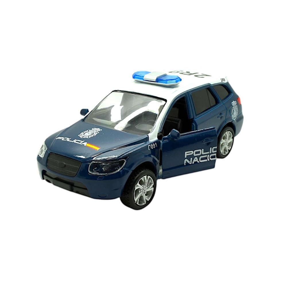 BDM Modèles à l'échelle de la Police nationale et de la Garde civile | Collection voiture et hélicoptère | Réplique fidèle officielle pour vitrine | Véhicules emblématiques d'Espagne