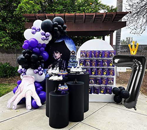 Black Number 10 Balloon 40 In, 10 Number Balloon, 10Th Black Birthday Decorations, 10 Year Old Girl Boy Party Suppliers #TOP2