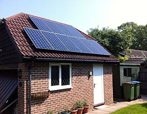 XINPUGUANG 100W Watts 18V Solar Panel Monocrystalline Photovoltaic Module for Caravan, Boat, Car, Home 12v Battery Charging (100w)