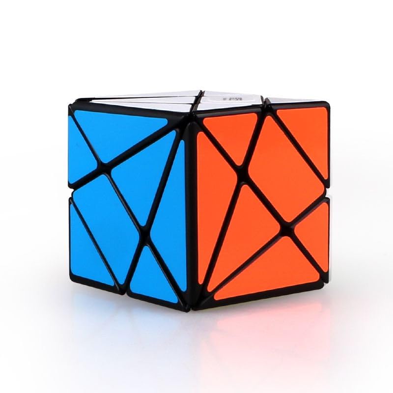 Logica Puzzles - Axis Magic Cube 3x3 S - For Speedcubers - Puzzle with Plastic Tile