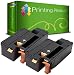 Produktbild 2er Set C13S050614 Schwarz Premium Toner kompatibel für Epson AcuLaser C1700, C1750N, C1750W, CX17, CX17NF, CX17WF