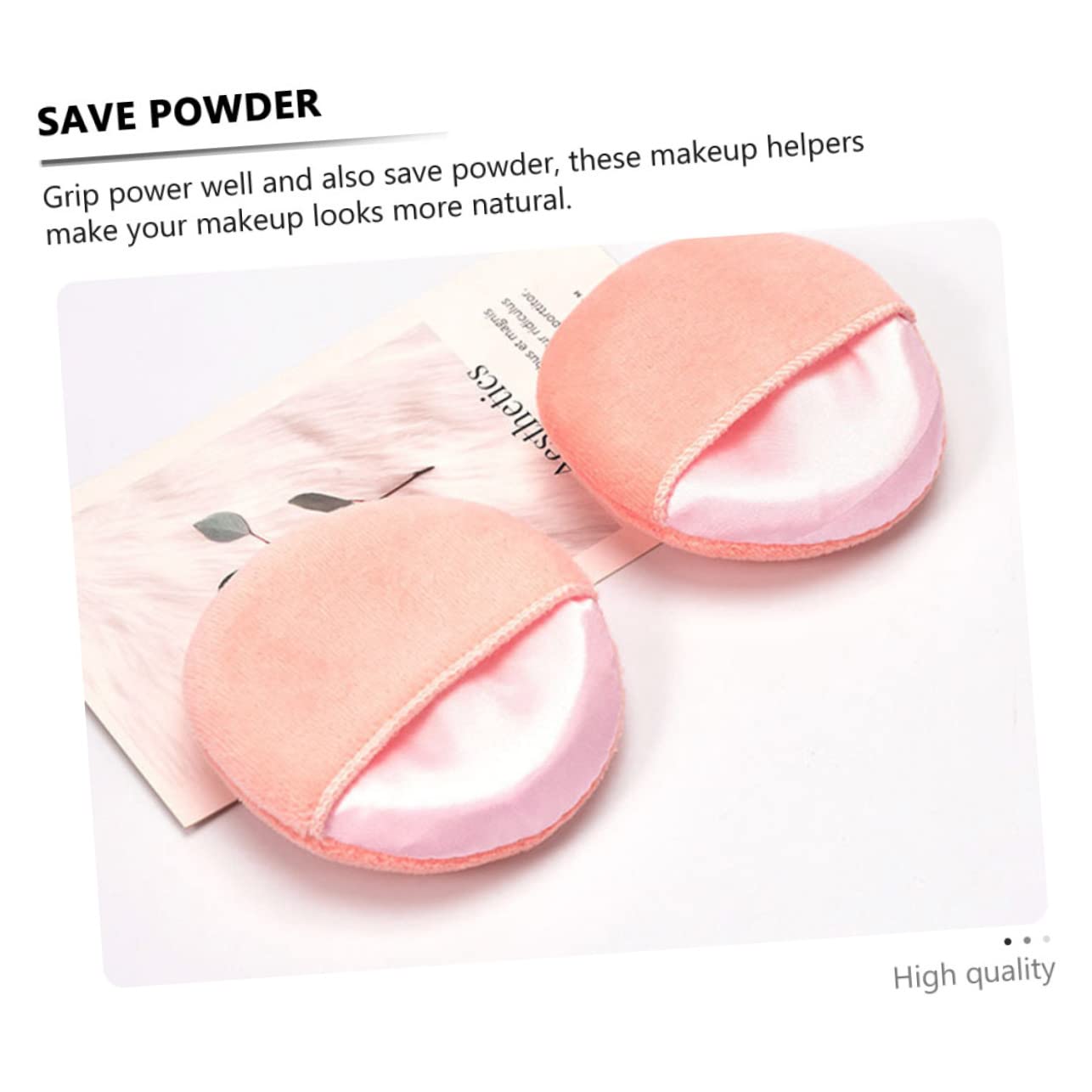 FRCOLOR 50pezzi Spugnette Per Applicatori Per e Blush Facili Morbidi e Confortevoli Per La