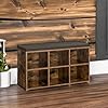 Songmics Vasagle Shoe Bench, Storage Bench With Padded Seat, With