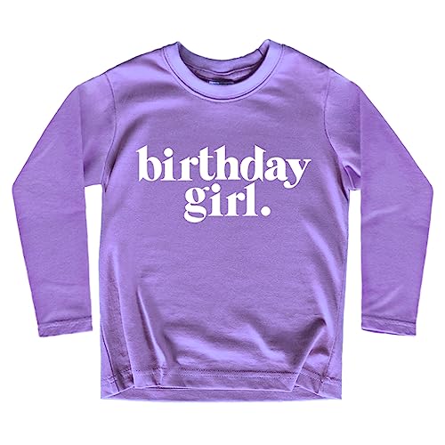 Image of Birthday Girl Shirt Outfit Year Old Kids for Toddler 1st 2nd 3rd 4th 5th 6th 7th