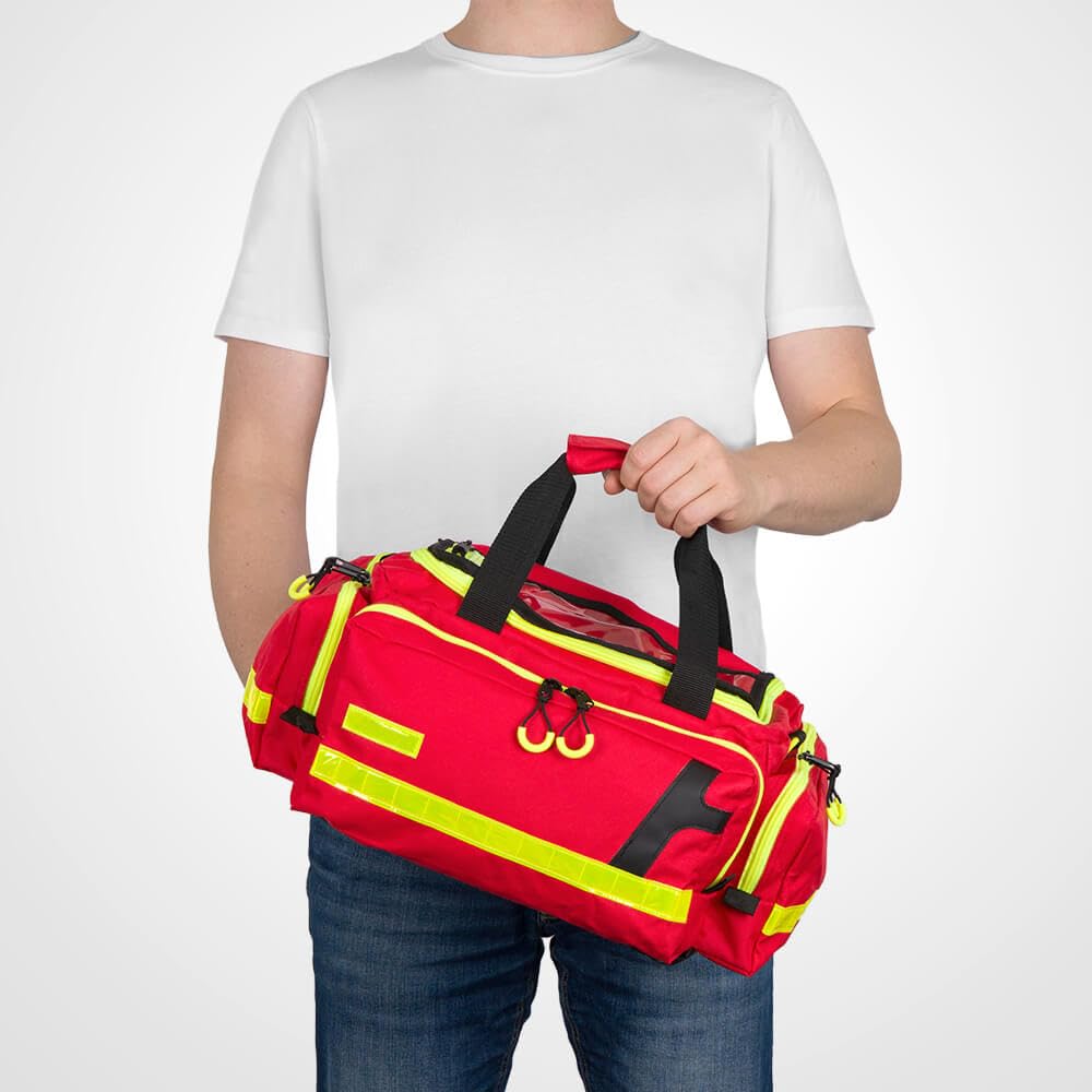 Erste Hilfe Tasche First Responder PROFI, mit Rettungsdienstfüllung DIN 14142 aus Kunststoff, Art.-Nr. 41018 | Erste Hilfe Tasche | Sanitätstasche | Notfalltasche
