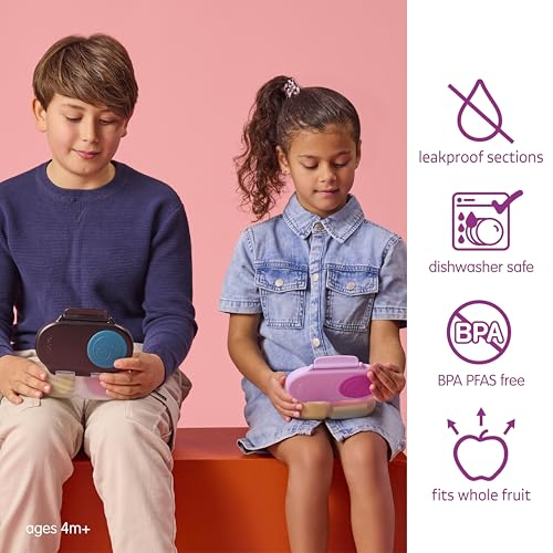 Image of b.box Snack Box, Snack Containers for Kids, Kids Lunch Box, Toddler Snacks