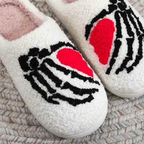 Image of Slippers for Women Men Fuzzy Memory Foam Slipper Fluffy Winter Soft Warm Slip On House Shoes
