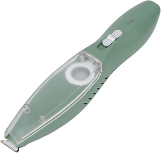 Small Pet Grooming Clipper Trimmer,Strong Suction Dog Grooming Kit, Low Noise Clipper for Cat Puppy, Electric & Cordless, Rechargeable, with LED Display, for Ears, Face, Rump